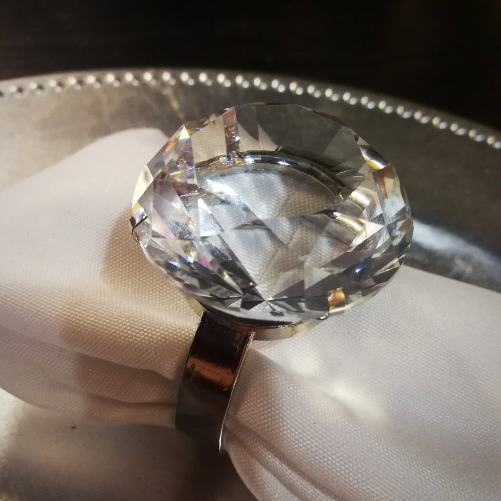
                  
                    diamond ring napkin holder
                  
                