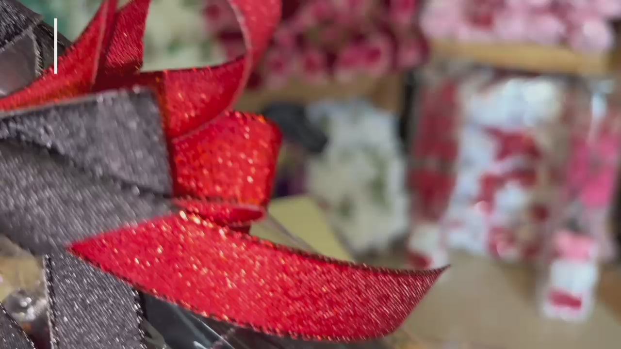 5/8" Shimmering Metallic Edge Ribbon Gold (25 Yards)