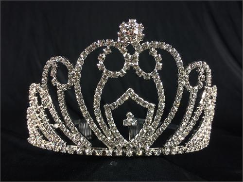  Crystal Tiara (1 Piece)
