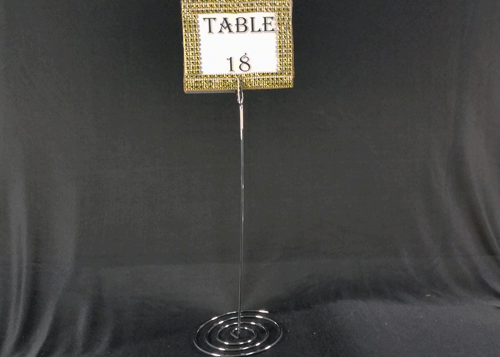 
                  
                    12'' Table Place Card Holder (1 Piece)
                  
                