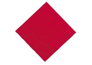 Ruby Red Paper Beverage Napkins 20cts