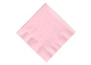Pink Paper Luncheon Napkins 20cts