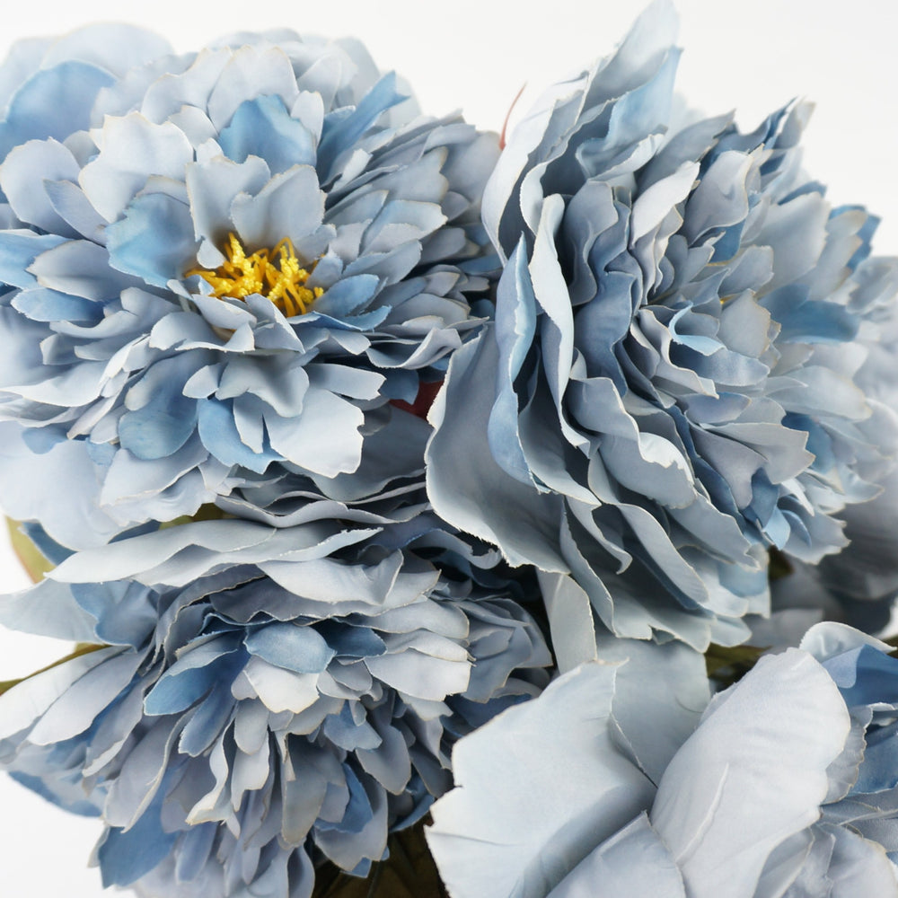 
                  
                    25 Inch Artificial Peony Silk Flower Bush 9 Heads Gray with Williamsburm Blue2
                  
                
