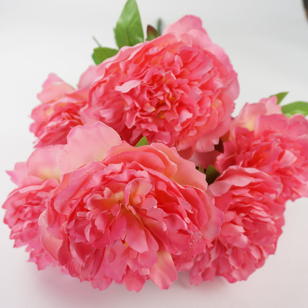 
                  
                    25 Inch Artificial Peony Silk Flower Bush 9 Heads Pink2
                  
                
