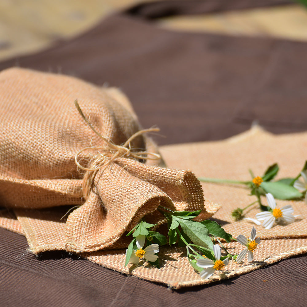 
                  
                    Natural Jute Burlap Pouch 7.25" X 10" ( 12 Pieces)3
                  
                