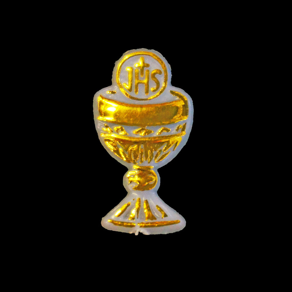 Gold Plastic Charm Chalice Cup (144 Pieces)