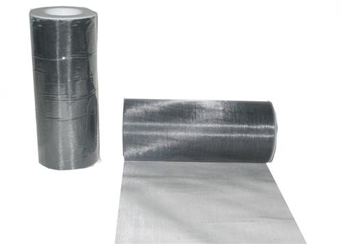  6 x 25 Yards Wide Organza Ribbon Silver