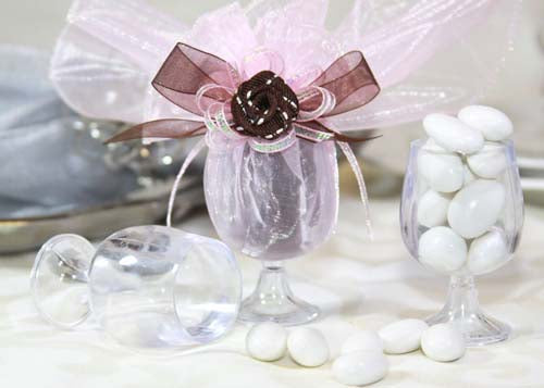 Clear Plastic Brandy Cup 3" (12 Pieces)