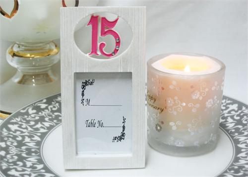 15 Hot Pink White Picture Frame (12 Pieces)