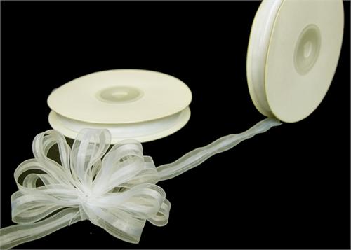 
                  
                    3/8" Ivory Pull Bow Ribbon (25 yard)
                  
                