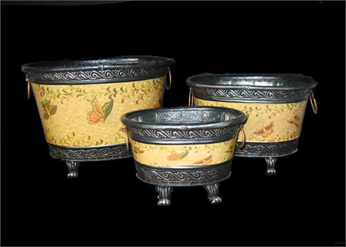 Oval Butterfly Dream Vase (Set of 3)