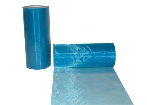 6 x 25 Yards Wide Organza Ribbon Turquoise 